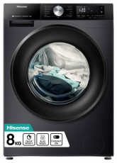 Hisense WF3S8043BB3 MOSÓGÉP ELÖLTÖLTŐS Háztartás / Otthon / Kültér - Mosógép / szárítógép - Elöltöltős normál (60cm-ig) mosógép - 501675