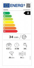 Hisense WF3S9043BB3 MOSÓGÉP ELÖLTÖLTŐS Háztartás / Otthon / Kültér - Mosógép / szárítógép - Elöltöltős normál (60cm-ig) mosógép - 501677