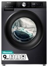 Hisense WF3S9043BB3 MOSÓGÉP ELÖLTÖLTŐS Háztartás / Otthon / Kültér - Mosógép / szárítógép - Elöltöltős normál (60cm-ig) mosógép - 501677