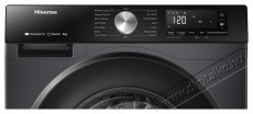 Hisense WF3S8043BB3 MOSÓGÉP ELÖLTÖLTŐS Háztartás / Otthon / Kültér - Mosógép / szárítógép - Elöltöltős normál (60cm-ig) mosógép - 501675