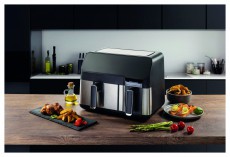 Hisense HAF2900D fekete 5,3/3,3 L forrólevegős sütő Konyhai termékek - Konyhai kisgép (sütés / főzés / hűtés / ételkészítés) - Légkeveréses főzőgép / elektromos kukta / multifunkciós sütő - 503100