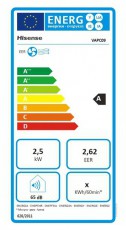 Hisense VAPC09 2,5kW hűtő mobil klíma Háztartás / Otthon / Kültér - Ventilátor / Légkondicionáló - Mobil klíma - 505559