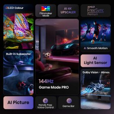 Hisense 100E7Q PRO Televíziók - LED televízió - UHD 4K felbontású - 505875