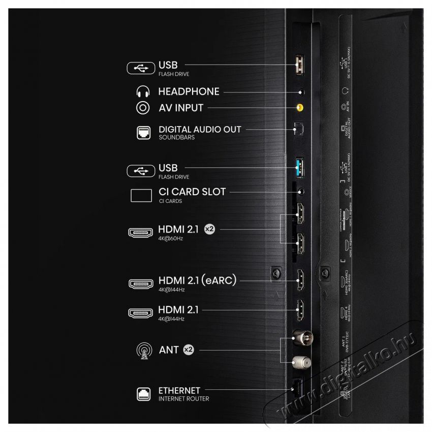 Hisense 110UXNQ Telev&iacute;zi&oacute;k - LED telev&iacute;zi&oacute; - UHD 4K felbont&aacute;s&uacute; - 505851