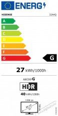 Hisense 32A4Q Televíziók - LED televízió - 720p HD Ready felbontású - 505873