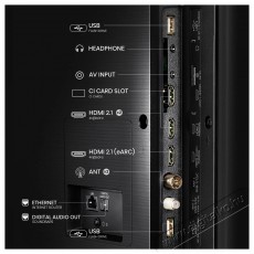 Hisense 43A7Q Televíziók - LED televízió - UHD 4K felbontású - 505876