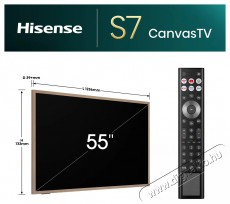 Hisense 55S7NQ Televíziók - LED televízió - UHD 4K felbontású - 505866
