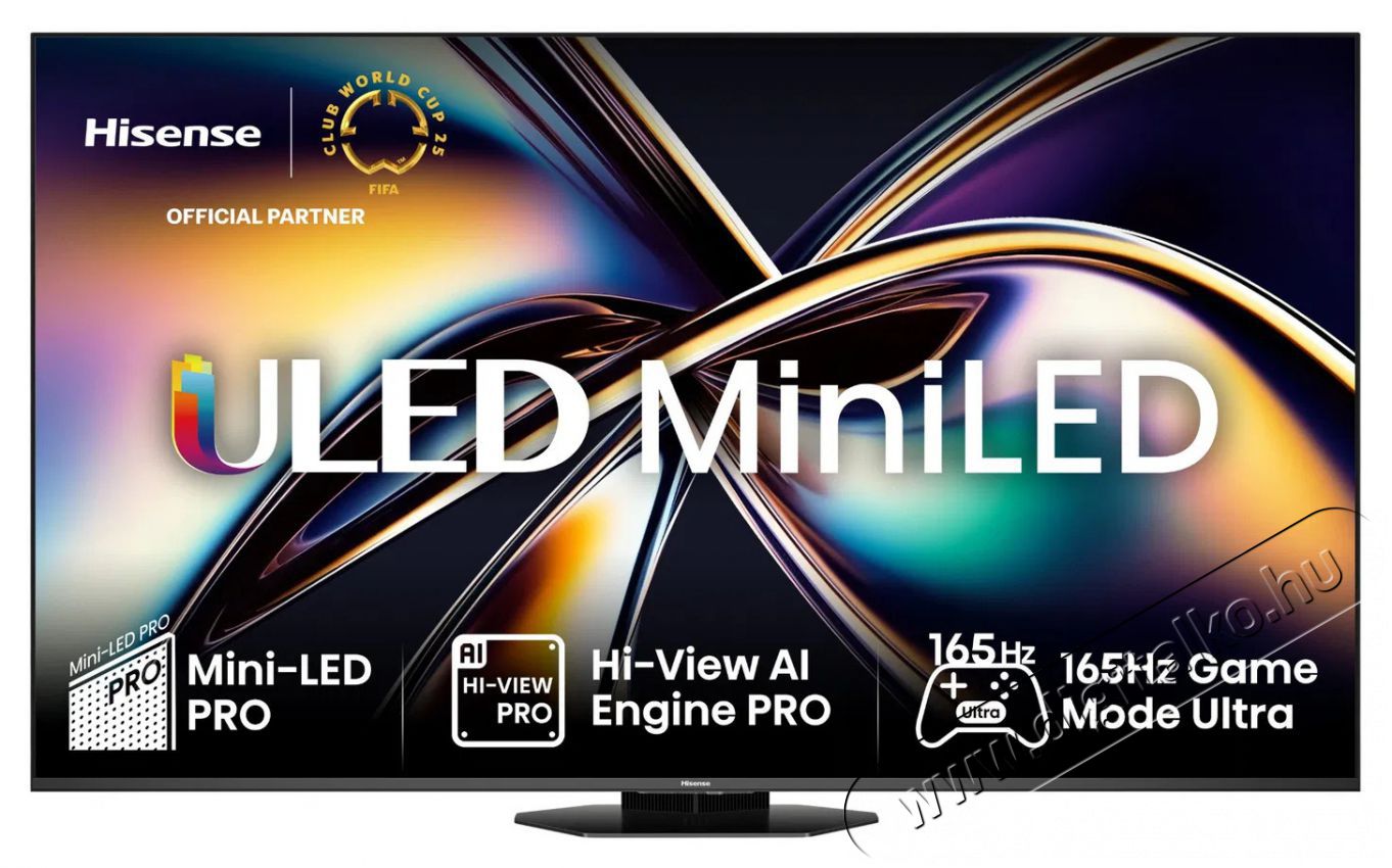 Hisense 55U8Q Telev&iacute;zi&oacute;k - LED telev&iacute;zi&oacute; - UHD 4K felbont&aacute;s&uacute; - 505867