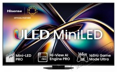Hisense 55U8Q Televíziók - LED televízió - UHD 4K felbontású - 505867