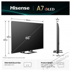 Hisense 65A7Q Televíziók - LED televízió - UHD 4K felbontású - 505861