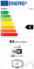 Hisense 65E7Q Televíziók - LED televízió - UHD 4K felbontású - 505860