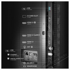 Hisense 75U7Q PRO Televíziók - LED televízió - UHD 4K felbontású - 505849