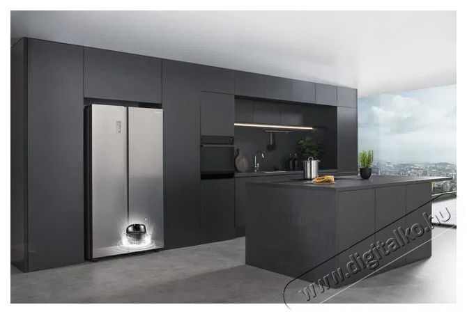 Hisense RS818N4IFD Konyhai term&eacute;kek - Hűtő, fagyaszt&oacute; (szabadon&aacute;ll&oacute;) - Amerikai t&iacute;pus&uacute; Side By Side hűtő - 509603