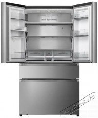 Hisense RF749N4SWSE Konyhai termékek - Hűtő, fagyasztó (szabadonálló) - Amerikai típusú Side By Side hűtő - 509285
