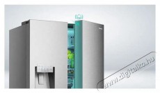 Hisense RQ5P470SMIE Konyhai termékek - Hűtő, fagyasztó (szabadonálló) - Amerikai típusú Side By Side hűtő - 509359