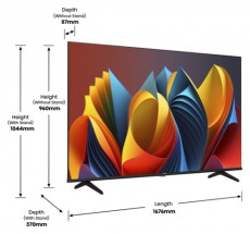Hisense 75E7NQ UHD QLED SMART TV Televíziók - LED televízió - UHD 4K felbontású - 511675