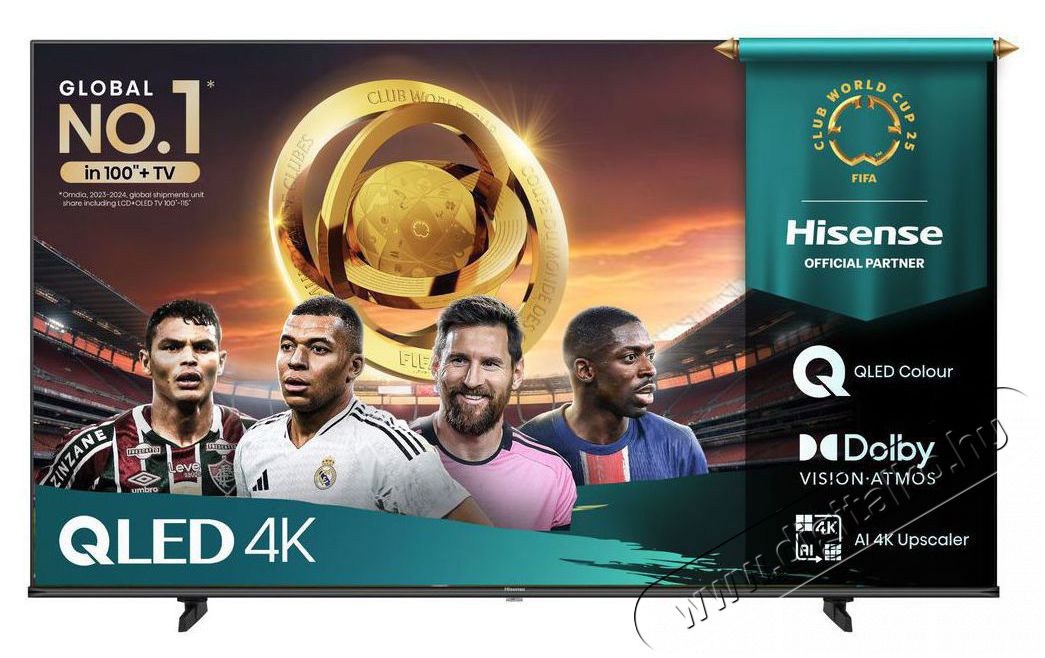 Hisense 75E7Q Telev&iacute;zi&oacute;k - LED telev&iacute;zi&oacute; - UHD 4K felbont&aacute;s&uacute; - 511966