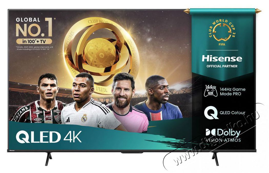 Hisense 85E7Q PRO Telev&iacute;zi&oacute;k - LED telev&iacute;zi&oacute; - UHD 4K felbont&aacute;s&uacute; - 511958