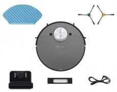 Hisense RVCL144ABEVO fekete robotporszívó Háztartás / Otthon / Kültér - Porszívó / takarítógép - Robotporszívó - 513579