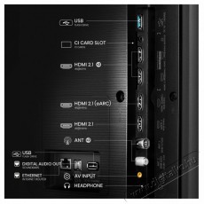 Hisense 65 Televíziók - LED televízió - UHD 4K felbontású - 514031