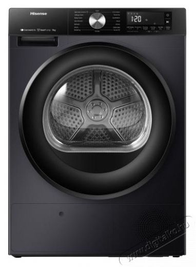 Hisense DH3S902BB3 fekete, 9 kg, hőszivatty&uacute;s, sz&aacute;r&iacute;t&oacute;g&eacute;p H&aacute;ztart&aacute;s / Otthon / K&uuml;lt&eacute;r - Mos&oacute;g&eacute;p / sz&aacute;r&iacute;t&oacute;g&eacute;p - Sz&aacute;r&iacute;t&oacute;g&eacute;p - 514009
