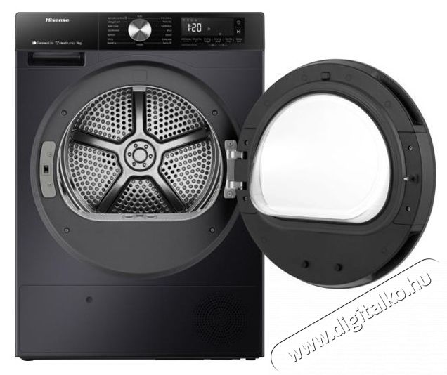 Hisense DH3S902BB3 fekete, 9 kg, hőszivatty&uacute;s, sz&aacute;r&iacute;t&oacute;g&eacute;p H&aacute;ztart&aacute;s / Otthon / K&uuml;lt&eacute;r - Mos&oacute;g&eacute;p / sz&aacute;r&iacute;t&oacute;g&eacute;p - Sz&aacute;r&iacute;t&oacute;g&eacute;p - 514009