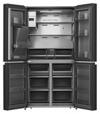 Hisense RQ760N4IFE fekete, n&eacute;gyajt&oacute;s, Hűtő:345L, Fagyaszt&oacute;:188L, Total No frost hűtőszekr&eacute;ny Konyhai term&eacute;kek - Hűtő, fagyaszt&oacute; (szabadon&aacute;ll&oacute;) - Szivart&aacute;rol&oacute; hűtőszekr&eacute;ny - 514000