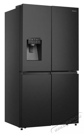 Hisense RQ760N4SBFE fekete, n&eacute;gyajt&oacute;s, Hűtő:352L, Fagyaszt&oacute;:232L, Total No frost hűtőszekr&eacute;ny Konyhai term&eacute;kek - Hűtő, fagyaszt&oacute; (szabadon&aacute;ll&oacute;) - Amerikai t&iacute;pus&uacute; Side By Side hűtő - 514001