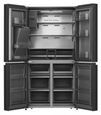Hisense RQ760N4SBFE fekete, n&eacute;gyajt&oacute;s, Hűtő:352L, Fagyaszt&oacute;:232L, Total No frost hűtőszekr&eacute;ny Konyhai term&eacute;kek - Hűtő, fagyaszt&oacute; (szabadon&aacute;ll&oacute;) - Amerikai t&iacute;pus&uacute; Side By Side hűtő - 514001