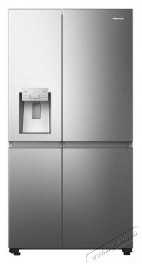 Hisense RS818N4TIE sz&uuml;rke, Side-by-Side, Hűtő:417L, Fagyaszt&oacute;:215L, Total No frost hűtőszekr&eacute;ny Konyhai term&eacute;kek - Hűtő, fagyaszt&oacute; (szabadon&aacute;ll&oacute;) - Amerikai t&iacute;pus&uacute; Side By Side hűtő - 514008