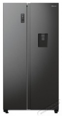 Hisense RS711N4WFD Konyhai termékek - Hűtő, fagyasztó (szabadonálló) - Amerikai típusú Side By Side hűtő - 515529