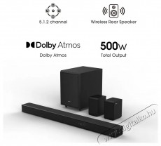 Hisense AX5125H Audio-Video / Hifi / Multimédia - Hangprojektor / soundbar - Mélyládával - 522949