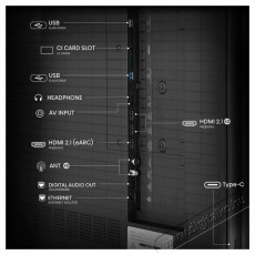 Hisense 100U8Q Televízió Televíziók - LED televízió - UHD 4K felbontású - 529520