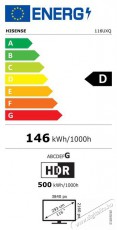 Hisense 116UXQ Telev&iacute;zi&oacute; Telev&iacute;zi&oacute;k - LED telev&iacute;zi&oacute; - UHD 4K felbont&aacute;s&uacute; - 529521