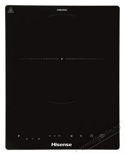 Hisense HIC2000Y Indukciós rezsó Konyhai termékek - Sütő-főzőlap, tűzhely (szabadonálló) - Indukciós főzőlap (szabadonálló) - 529525