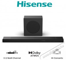 Hisense AX3120Q hangprojektor Audio-Video / Hifi / Multimédia - Hangprojektor / soundbar - Mélyládával - 530514