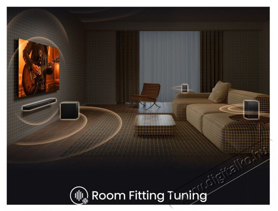 Hisense AX5140Q soundbar Audio-Video / Hifi / Multim&eacute;dia - Hangprojektor / soundbar - M&eacute;lyl&aacute;d&aacute;val - 530515