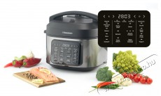 Hisense HMC6SBK multifunkci&oacute;s főzőed&eacute;ny Konyhai term&eacute;kek - Konyhai kisg&eacute;p (s&uuml;t&eacute;s / főz&eacute;s / hűt&eacute;s / &eacute;telk&eacute;sz&iacute;t&eacute;s) - L&eacute;gkever&eacute;ses főzőg&eacute;p / elektromos kukta / multifunkci&oacute;s s&uuml;tő - 530699