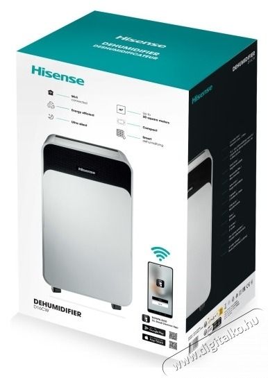 Hisense D16CW P&aacute;ramentes&iacute;tő, Wi-Fi, Sz&aacute;r&iacute;t&aacute;si funkci&oacute; H&aacute;ztart&aacute;s / Otthon / K&uuml;lt&eacute;r - Mos&oacute;g&eacute;p / sz&aacute;r&iacute;t&oacute;g&eacute;p - El&ouml;lt&ouml;ltős norm&aacute;l (60cm-ig) mos&oacute;g&eacute;p - 532866