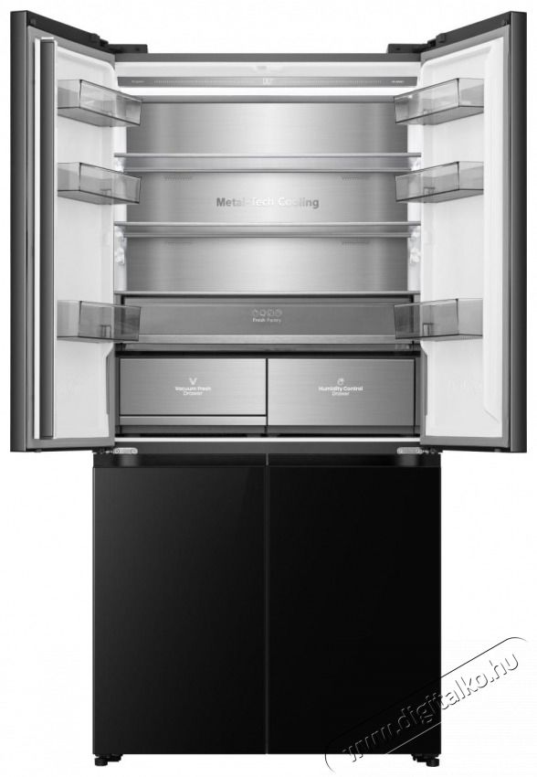 Hisense Hisense RQ768N4GBE Multidoor hűtő Konyhai term&eacute;kek - Hűtő, fagyaszt&oacute; (szabadon&aacute;ll&oacute;) - Amerikai t&iacute;pus&uacute; Side By Side hűtő - 532885