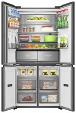 Hisense Hisense RQ768N4GBE Multidoor hűtő Konyhai term&eacute;kek - Hűtő, fagyaszt&oacute; (szabadon&aacute;ll&oacute;) - Amerikai t&iacute;pus&uacute; Side By Side hűtő - 532885