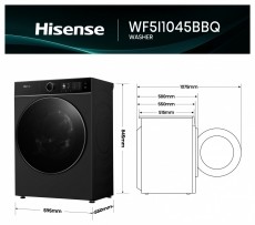 Hisense Hisense WF5i1045BBQ Mos&oacute;g&eacute;p H&aacute;ztart&aacute;s / Otthon / K&uuml;lt&eacute;r - Mos&oacute;g&eacute;p / sz&aacute;r&iacute;t&oacute;g&eacute;p - El&ouml;lt&ouml;ltős norm&aacute;l (60cm-ig) mos&oacute;g&eacute;p - 532890