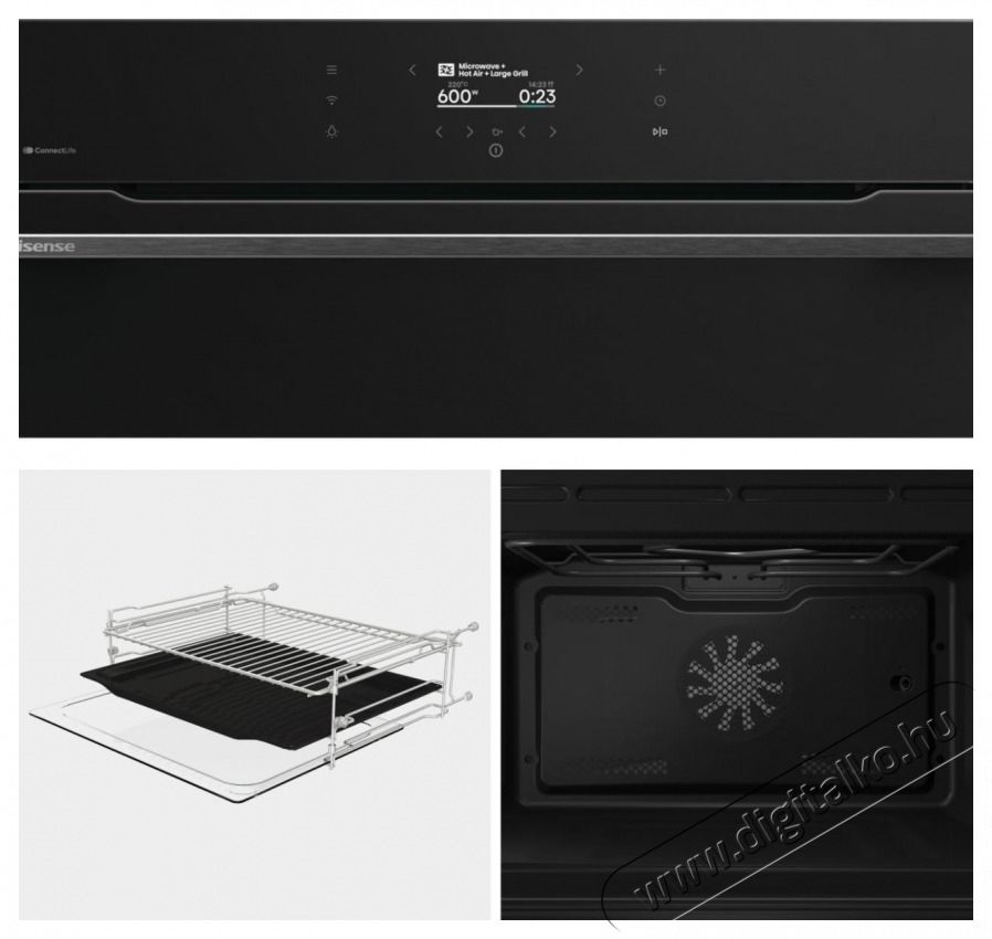 Hisense BIM406A8B Be&eacute;p&iacute;thető s&uuml;tő Konyhai term&eacute;kek - S&uuml;tő-főzőlap, tűzhely (be&eacute;p&iacute;thető) - S&uuml;tő (be&eacute;p&iacute;thető) - 532908