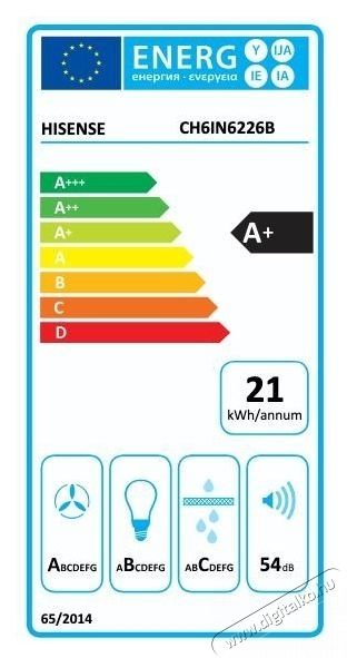 Hisense CH6IN6226B Elsz&iacute;v&oacute; Konyhai term&eacute;kek - P&aacute;raelsz&iacute;v&oacute; - Be&eacute;p&iacute;thető / kih&uacute;zhat&oacute; - 534034