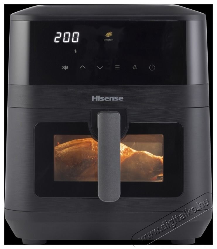Hisense HAF2100DCD Air Fryer Konyhai term&eacute;kek - Konyhai kisg&eacute;p (s&uuml;t&eacute;s / főz&eacute;s / hűt&eacute;s / &eacute;telk&eacute;sz&iacute;t&eacute;s) - L&eacute;gkever&eacute;ses főzőg&eacute;p / elektromos kukta / multifunkci&oacute;s s&uuml;tő - 532915