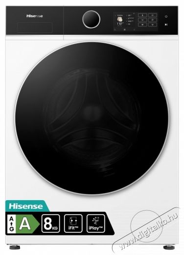 Hisense Hisense WF5i8043BWF Mos&oacute;g&eacute;p H&aacute;ztart&aacute;s / Otthon / K&uuml;lt&eacute;r - Mos&oacute;g&eacute;p / sz&aacute;r&iacute;t&oacute;g&eacute;p - El&ouml;lt&ouml;ltős norm&aacute;l (60cm-ig) mos&oacute;g&eacute;p - 532902