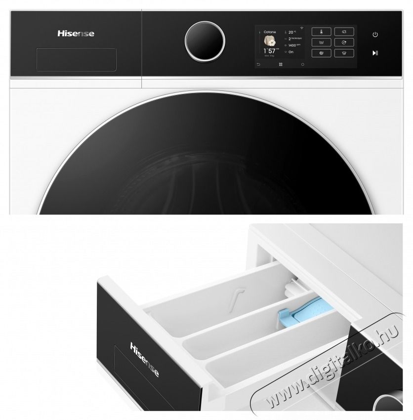 Hisense Hisense WF5i8043BWF Mos&oacute;g&eacute;p H&aacute;ztart&aacute;s / Otthon / K&uuml;lt&eacute;r - Mos&oacute;g&eacute;p / sz&aacute;r&iacute;t&oacute;g&eacute;p - El&ouml;lt&ouml;ltős norm&aacute;l (60cm-ig) mos&oacute;g&eacute;p - 532902