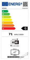 Hitachi 50HAK5350 Ultra HD Smart LED televízió Televíziók - LED televízió - UHD 4K felbontású - 372532
