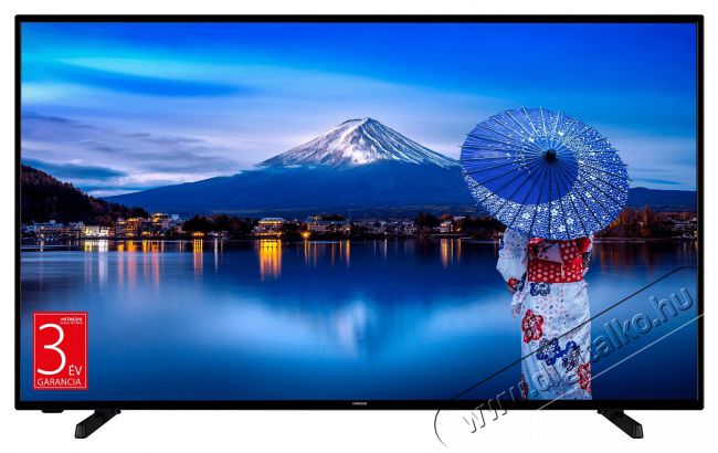 Hitachi 50HAK5350 Ultra HD Smart LED televízió Televíziók - LED televízió - UHD 4K felbontású - 372532