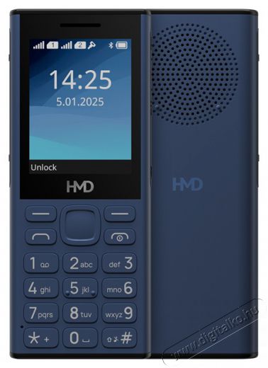 HMD 130 Music TA-1717 kék mobiltelefon Mobil / Kommunikáció / Smart - Strapabíró mobiltelefon - 507117